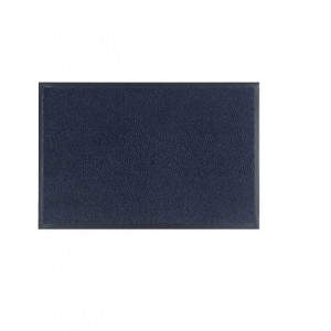 Covor de intrare GadHome, polipropilena, albastru inchis, 60 x 90 cm - Img 1