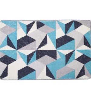 Covor de intrare Generic, TPR, multicolor, 60 x 90 cm - Img 1