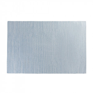 Covor Derince, bumbac, albastru deschis, 140 x 200 cm - Img 2