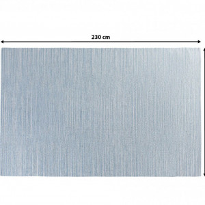 Covor Derince, bumbac, albastru deschis,160 x 230 cm - Img 7