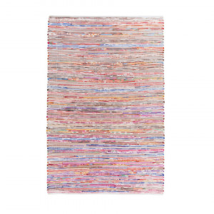Covor lucrat manual Bartin, multicolor, 160 x 230 cm - Img 4