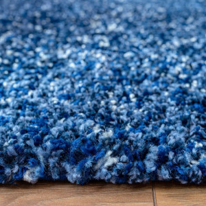 Covor Luxury, polipropilena, albastru, 200 x 290 cm - Img 2