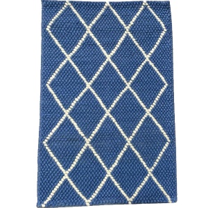 Covor My Home, lana, albastru, 120 x 180 cm - Img 1