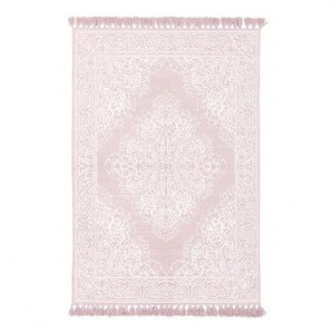 Covor Salima din bumbac, roz, 50x80cm