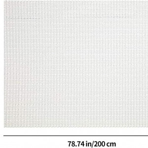 Covoras antiderapant Abnii, PVC, crem, 120 x 200 cm - Img 7