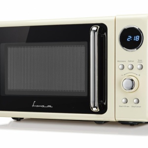 Cuptor cu microunde Fram FMW-MD20DRCR, Capacitate 20L, Putere 800W, Control digital, Display digital, Crem - Img 2