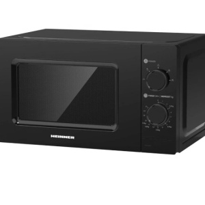 Cuptor cu microunde Heinner HMW-MD20MBK, 20, Control mecanic, 700 W, Negru, RESIGILAT, 1 AN GARANTIE
