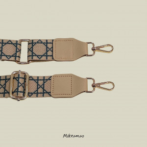Curea de inlocuire pentru geanta de umar Mikeamao, nailon/metal, kaki, 75-135 cm - Img 3