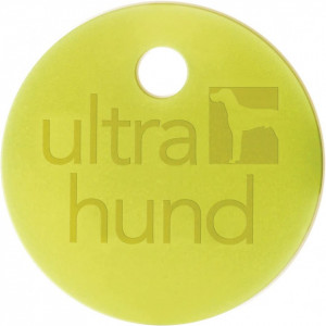 Curea pentru caini Ultrahund, plastic/tesatura, roz, 26-36 cm - Img 2
