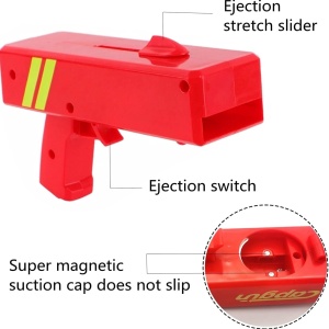 Deschizator pentru sticle Linklkboy, plastic/otel inoxidabil, rosu/galben, 13 x 5,5 cm