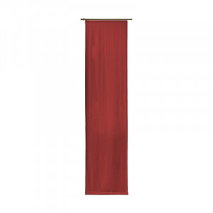Draperie Torquay, poliester, rosu, 60 x 145 cm