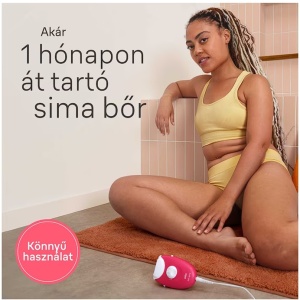 Epilator Braun Silk-épil 3 3-202, MicroGrip, Smart Light, 20 de pensete, 2 viteze, Trimmer, Fucsia, Resigilat, Grad A - Img 5