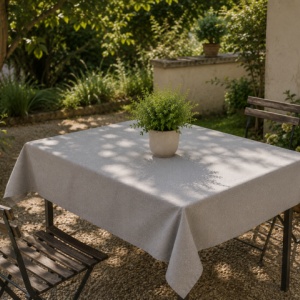 Față de masă pentru terasă și grădină Elite Gri, protecție UV, 140×180 cm