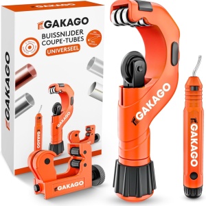 Foarfece universal pentru tevi Gakago, pentru toate metalele obisnuite, metal, portocaliu, 3-50 mm