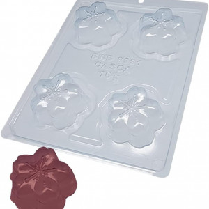 Forma pentru ciocolata BWB 9991, silicon/plastic, transparent, 18,5 x 24 cm