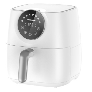Friteuza cu aer cald Heinner Airfryer Smartfry HAF-B6WH1700, 1700w, capacitate: 5.7l, display digital cu control touch, timer 60 min, temperatura 80-200 grade, 8 programe presetate, RESIGILATA, 1 AN GARANTIE - Img 1
