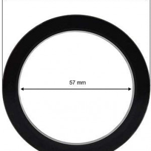 Garnitura pentru cafetiera Italparts, otel inoxidabil, negru, 72.7 x 57 x 9 mm - Img 2
