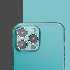 Husa de protectie pentru iPhone 12 Tigratigro, TPU, albastru opac, 6,1 inchi - Img 3