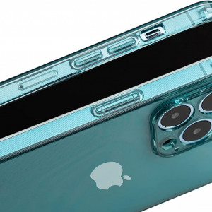 Husa de protectie pentru iPhone 13 PRO Tigratigro, TPU, albastru 6,1 inchi - Img 3