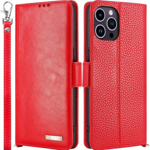 Husa Lairtte pentru iPhone 14 Pro 5G, rosu