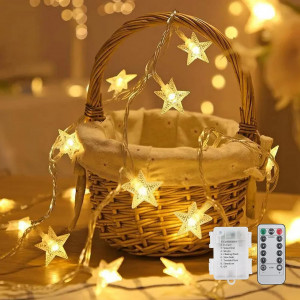 Instalatie cu 80 de LED-uri Zilams, plastic, alb cald, telecomanda, 10 m