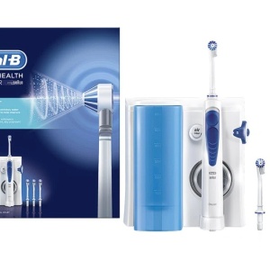 Irigator bucal Oral B. 5 trepte de intensitate. 4 capete intradentare. 600 ml. Alb, Resigilat, Grad A - Img 5