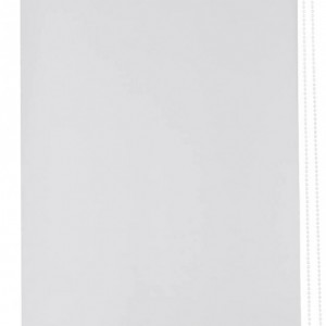Jaluzea cu role fara foraj pentru ferestre/usi Sekey, poliester, alb, 150 x 85 cm