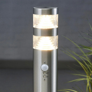 Lampa cu senzor de miscare Lanea, LED, otel inoxidabil/plastic, argintiu, 60 x 7,6 cm - Img 5