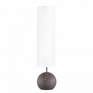 Lampadar Avila, metal, alb, 30 x 124 x 30 cm - Img 1