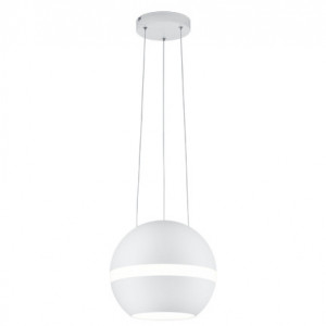 Lustra tip pendul Ballon metal, alb, diametru 30 cm, 30 W, 230 V - Img 1