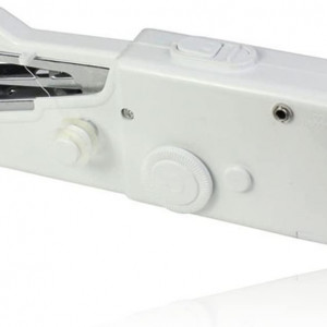Masina de cusut portabila pentru reparatii rapide, alb, plastic/metal, 210 x 65 x 30 mm - Img 7