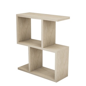 Masuta laterala Asir, PAL, travertin, 45 x 51,4 x 17 cm