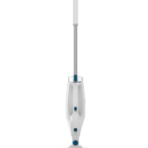 Mop cu aburi Heinner SteamStrike HSM-M1400WH-BL, Putere 1400W, Capacitate rezervor apa: 420ml, Debit abur 21/27g/min, Temperatura abur 130°C, Alb - Img 1