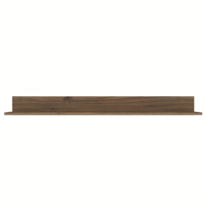 Natural Frame raft perete 135x15x13 cm, PAL melaminat, nuc - Verificat A · Re-Bloom