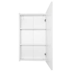 Oglinda baie cu dulap 60x14x68 cm, alba - Img 2