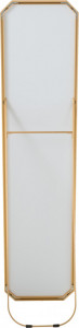 Oglindă Bavado, metal/sticla, aurie, 41 x 175 x 3 cm - Img 4