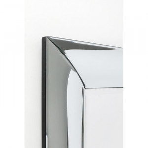 Oglinda de perete Bounce, argintie, 120 x 80 x 3,2 cm - Img 3