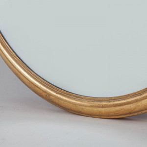 Oglinda Radelange, 101x101x4.5 cm, metal, auriu - Img 5