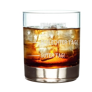 Pahar gravat pentru cadou Leonardo, sticla, transparent, 400 ml