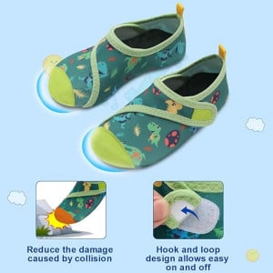 Pantofi de inot pentru copii WateLves, plasa/cauciuc, multicolor, marimea 32-33