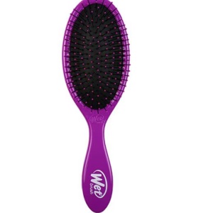 Perie de par Wet Brush Original pentru descurcarea parului, Mov, Resigilat, Grad A