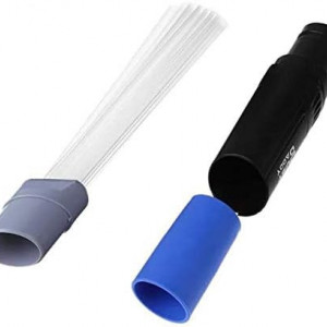 Perie de praf pentru aspirator MisHome, plastic, negru/albastru, 250 mm - Img 3