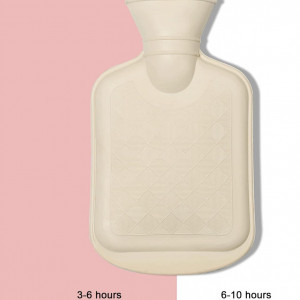 Perna pentru apa calda KETOSOLOO, PVC, bej, 34 x 22 x 4 cm - Img 6