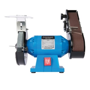 Polizor de banc si cu banda de slefuit Silverline, 240W