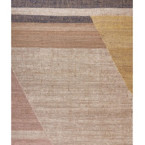 Produs Resigilat Covor Re-Bloom Samlar, iuta, tesut manual, 160x230x1 cm, model geometric, multicolor - Verificat A