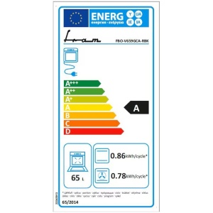 Produs Resigilat CUPTOR INCORPORABIL FRAM FBO-V659GCA-RBK, VOLUM 65 L, 9 FUNCTII, MULTIFUNCTIONAL, GRILL, VENTILATIE, TIMER ANALOG, LUMINA CUPTOR, GEAM TRIPLU DETASABIL, CLASA ENERGETICA A, Dimensiuni(WxDxH): 59.5x55x59.5 cm, RUSTIC NEGRU - Img 2