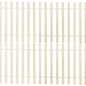 Produs Resigilat Pat Re-Bloom Dauphin, 140x200 cm, lemn de pin/MDF, somiera 2x16 lamele, tablie 82x149 cm, 240 kg, natur - Verificat A - Img 5