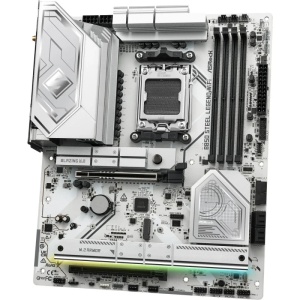 Produs Resigilat Placa de Baza ASROCK B850 STEEL LEGEND WIFI AM5, 4x DDR5, 1x HDMI, 2x PCIE x16, 5x M.2, 4x SATA 6GB/s, ATX - Img 2