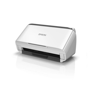 Produs Resigilat Scanner Epson DS-410, dimensiune A4, tip sheetfed, viteza scanare: 52 ipm alb-negru si color, rezolutie optica 600x600dpi, ADF Single Pass 50 pagini, duplex, senzor CIS, USB 2.0 Type B, software :Document Capture Pro 2.0, Epson Scan 2, Po - Img 2