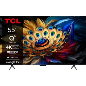 Produs Resigilat Televizor TCL QLED 55C655, 55''(139cm), 4K, Smart TV, Negru